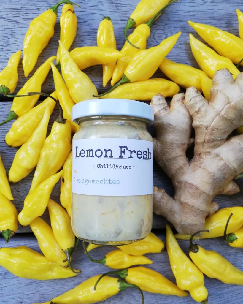Chilisauce Lemon Fresh Ingwer Limon